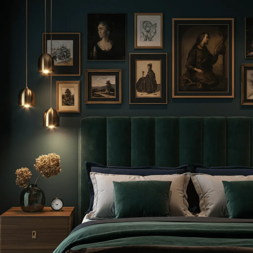 Moody Eclectic Escape Bedroom