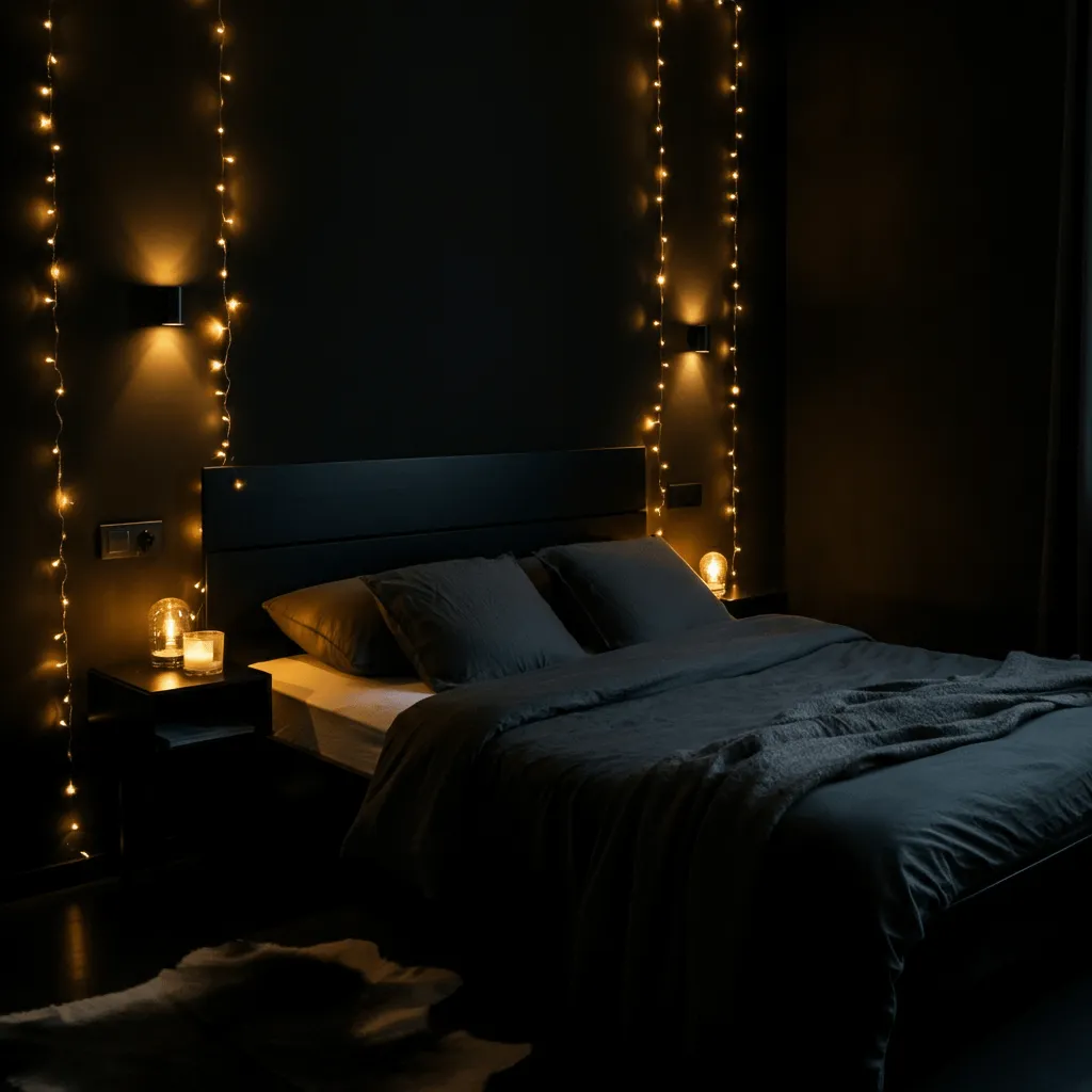 Moody Lighting in Black