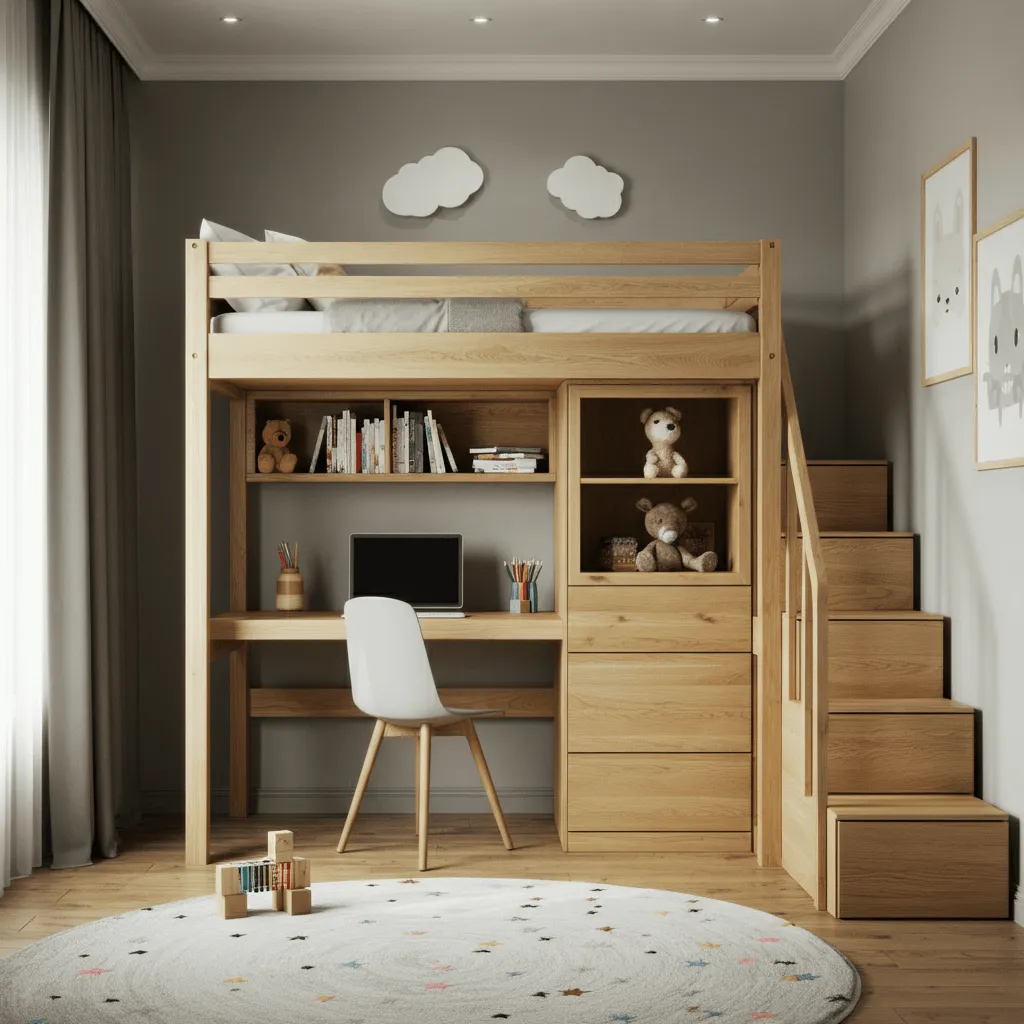 Multi-Functional Built-In Furniture