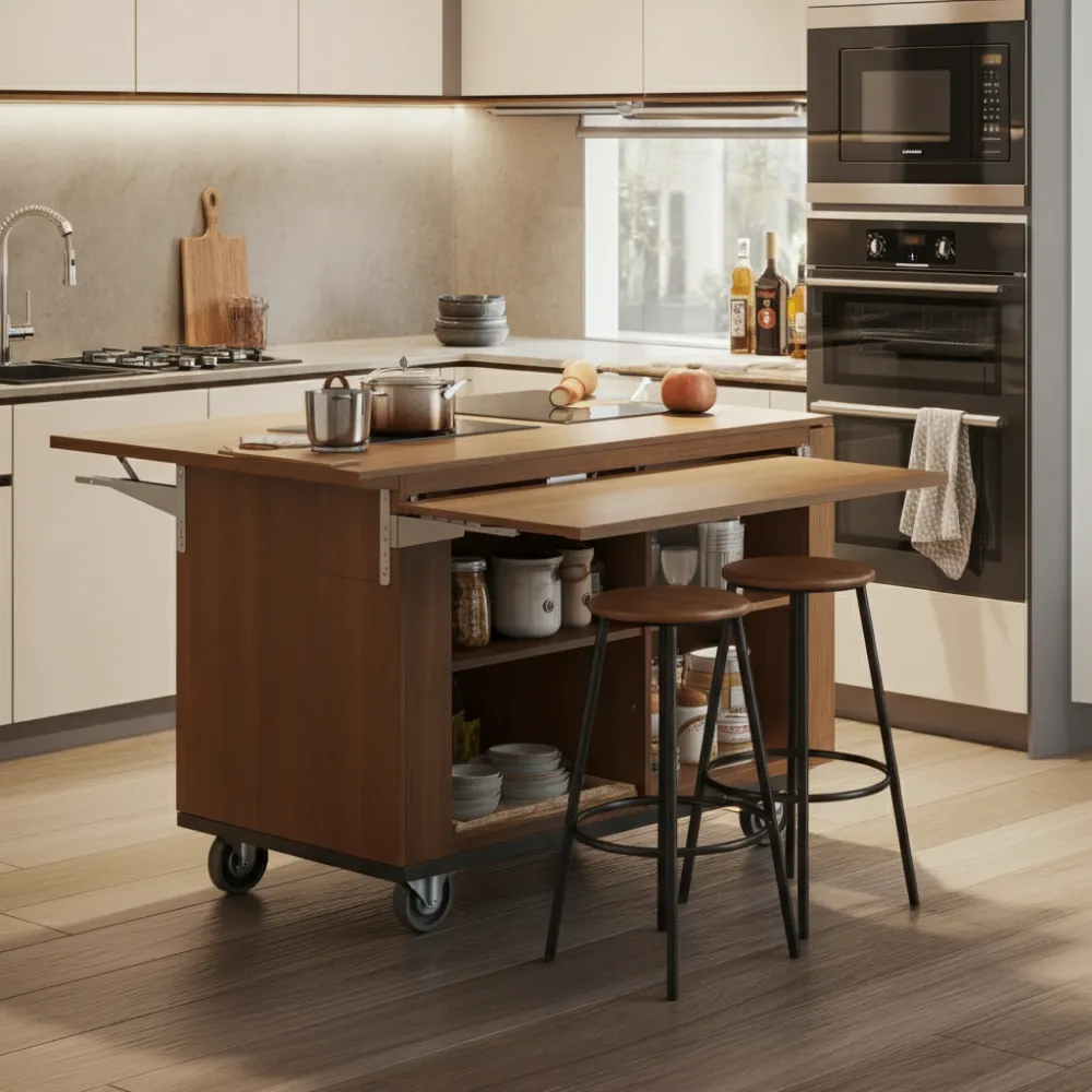 Multi-Functional Kitchen Island