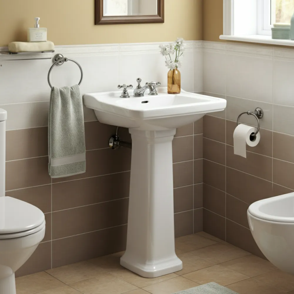 Narrow Pedestal Sink