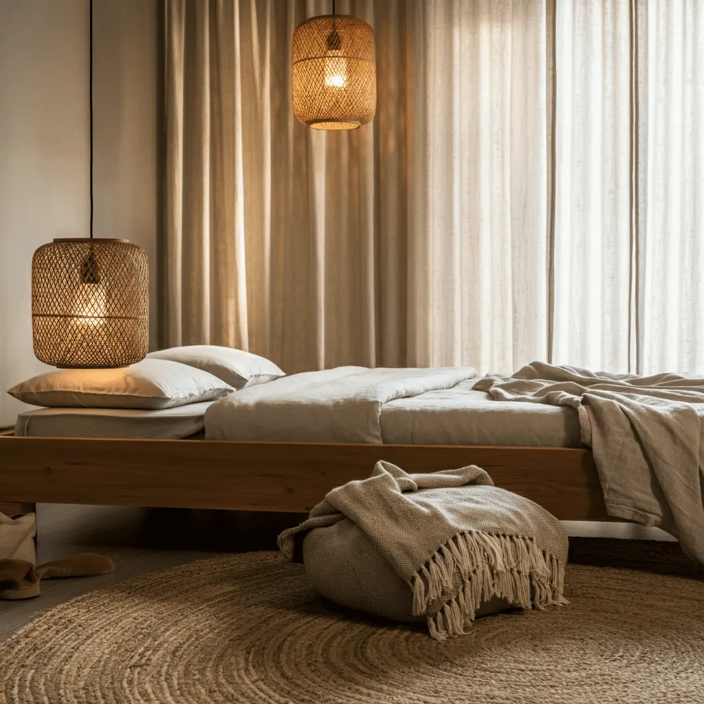 14 Zen Bedroom Decor Ideas for a Serene Sanctuary 5 Natural Materials Bedroom