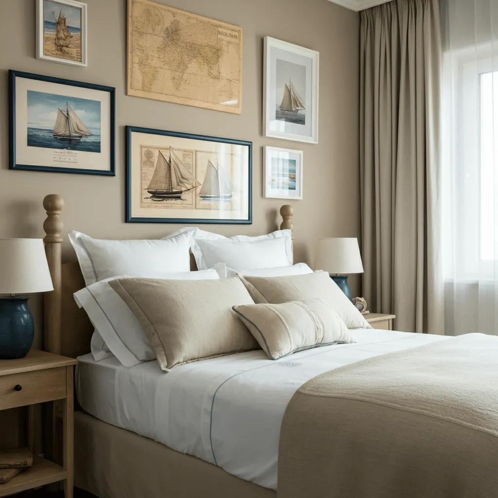 Nautical Artwork Bedroom