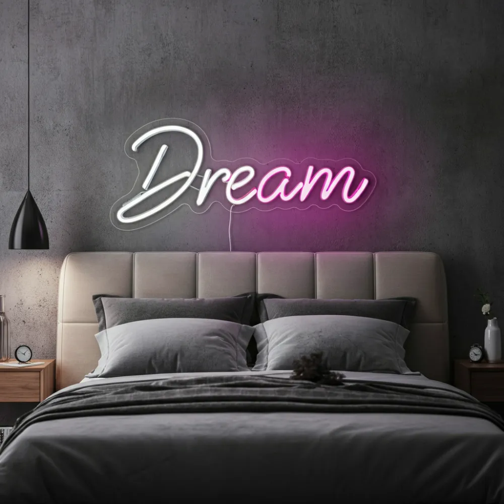 Neon Sign with Personal Message