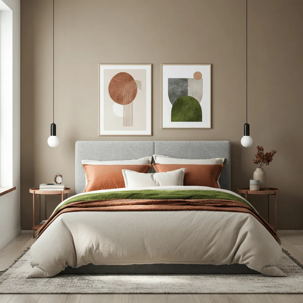 Neutral Color Scheme Bedroom