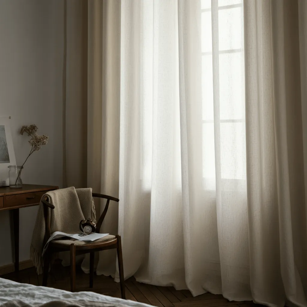 Neutral Curtains or Sheers