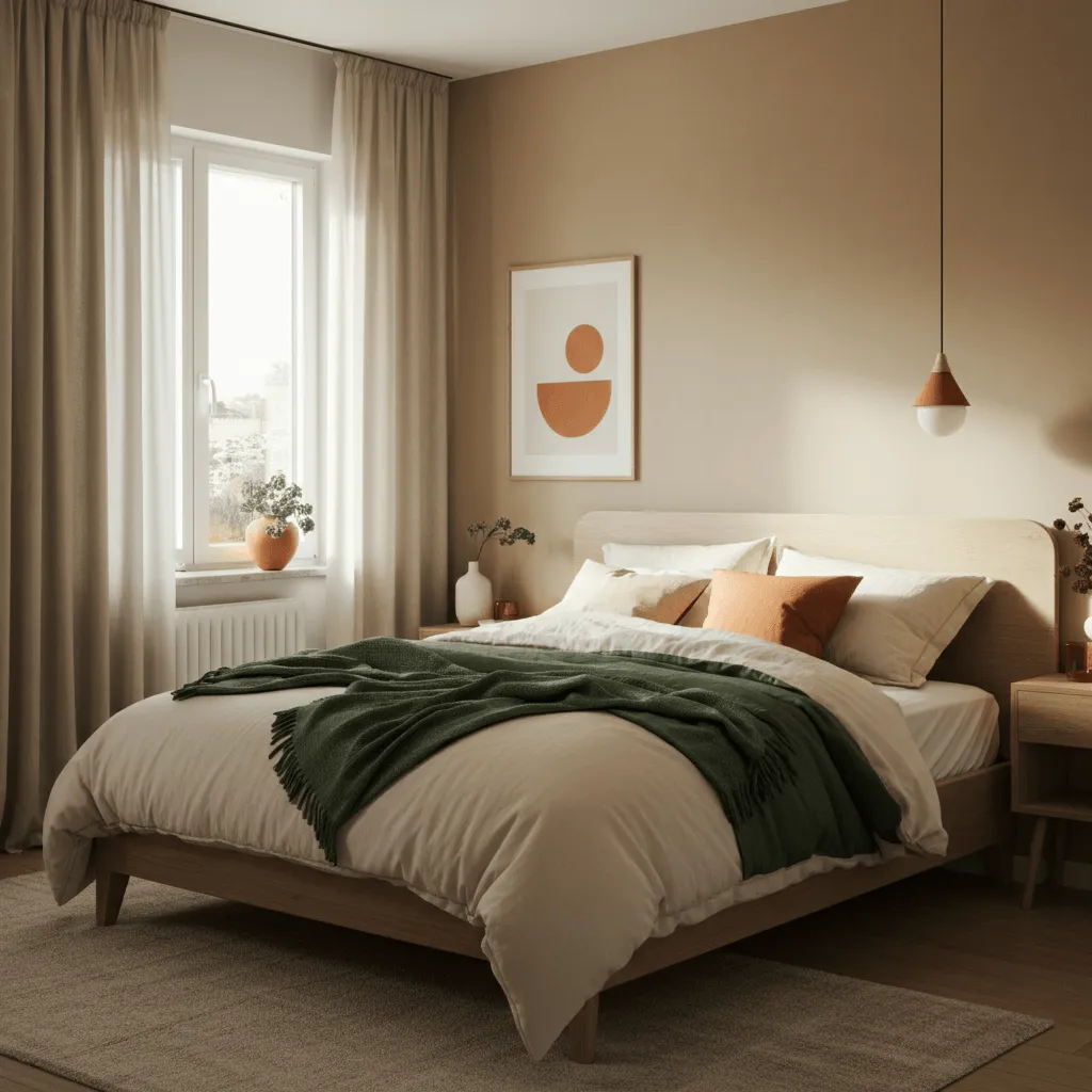 15 Cozy Bedroom Decor Ideas to Transform Your Space 9 Neutral Earthy Palette