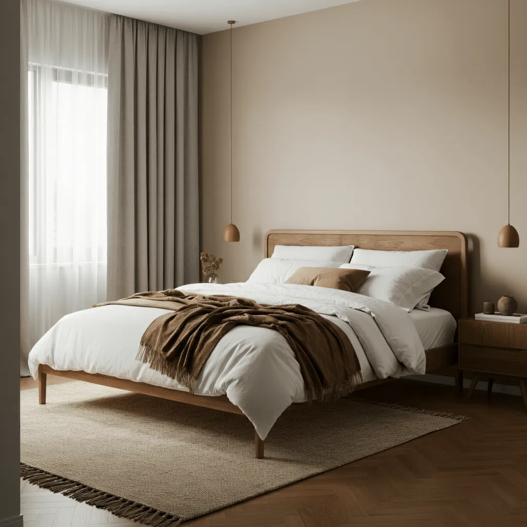 14 Zen Bedroom Decor Ideas for a Serene Sanctuary 3 Neutral Palette Bedroom