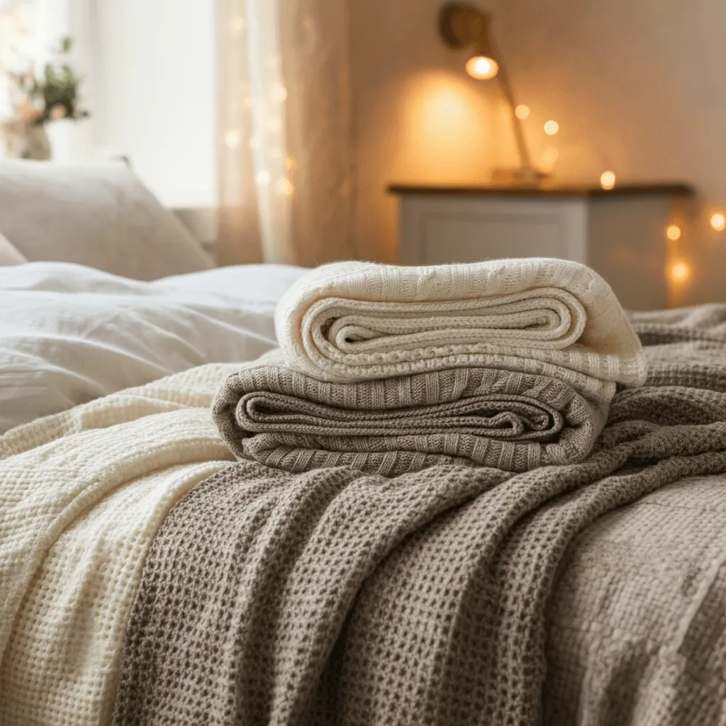 Neutral Throw Blankets