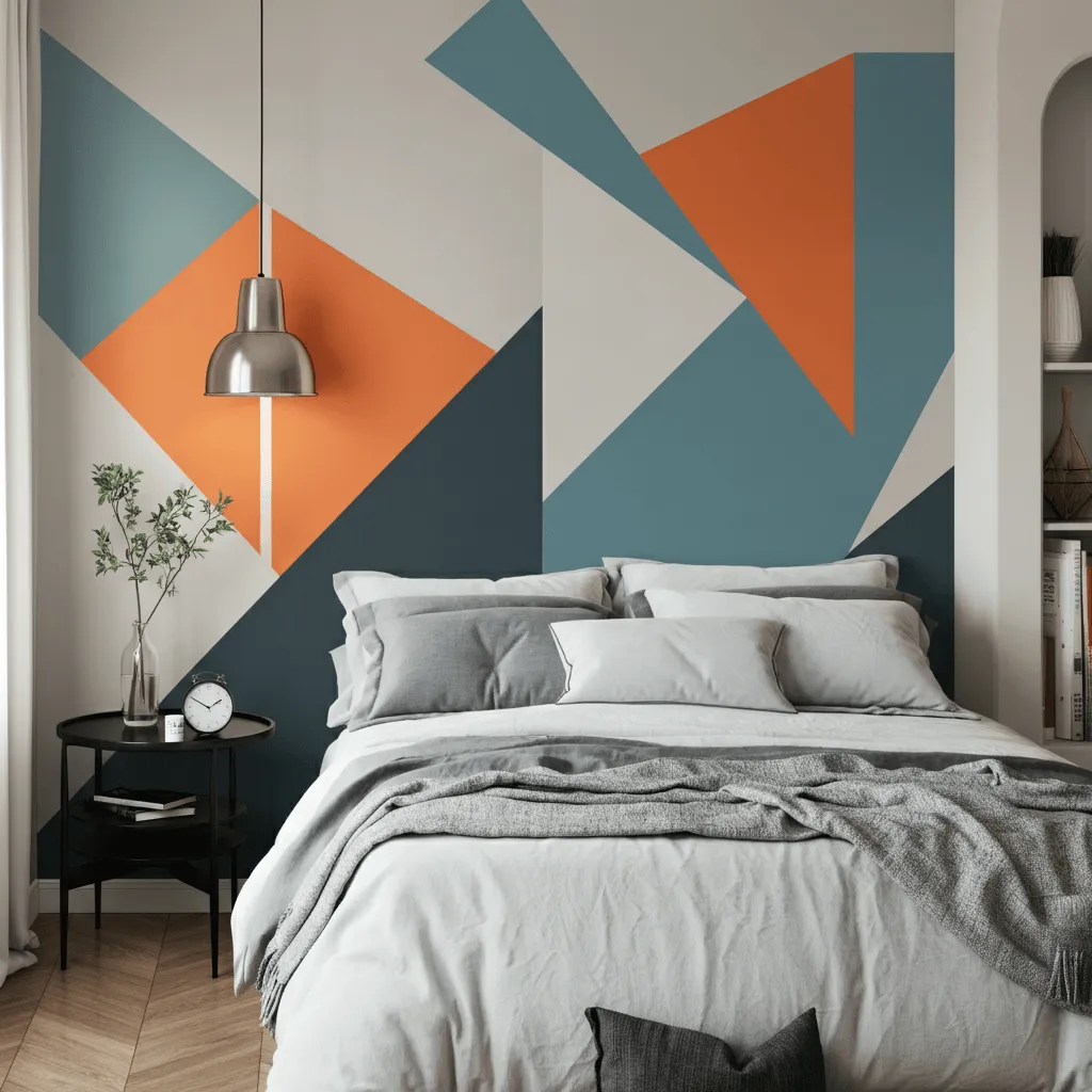 Painted Geometric Shapes