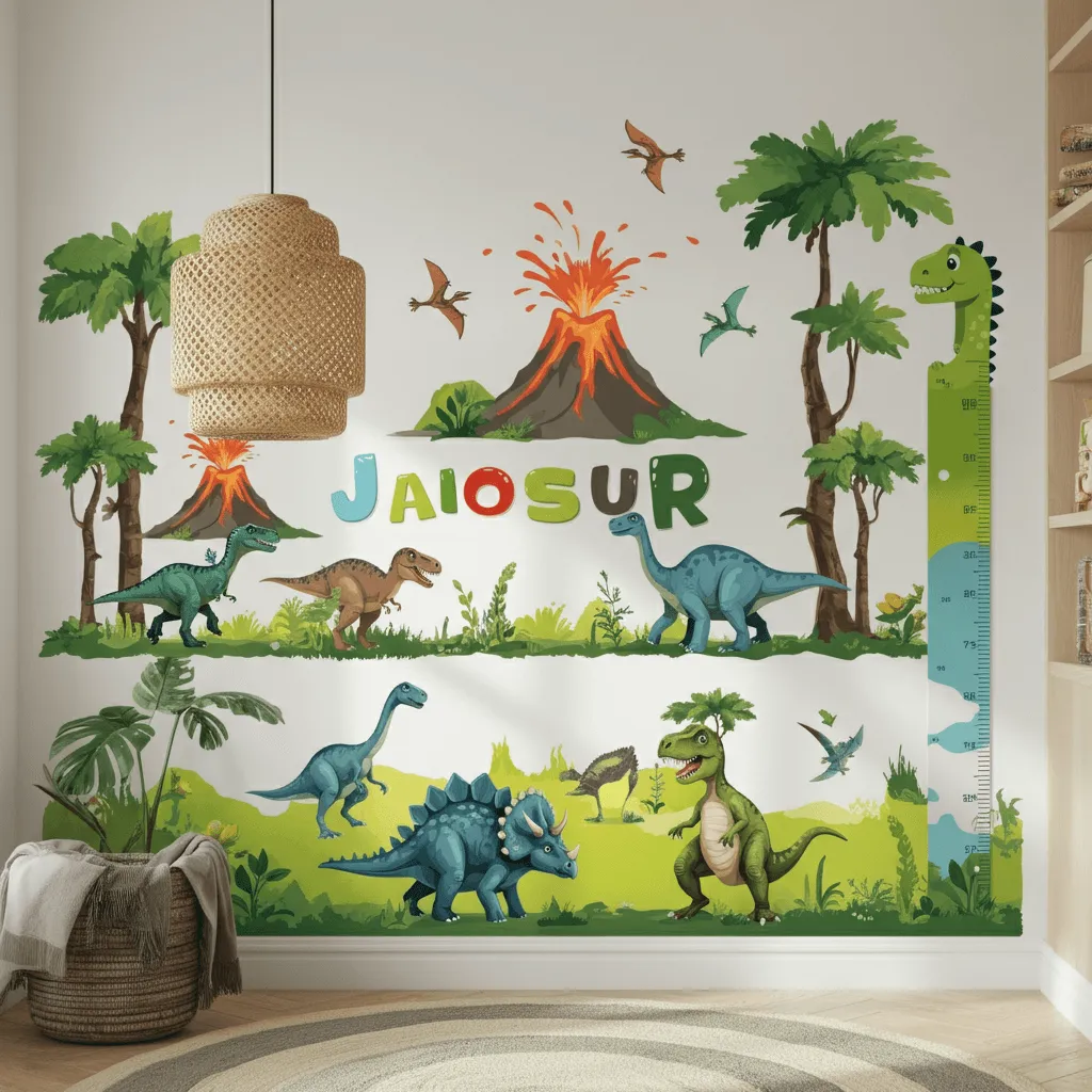 Personalized Dinosaur Wall Decals