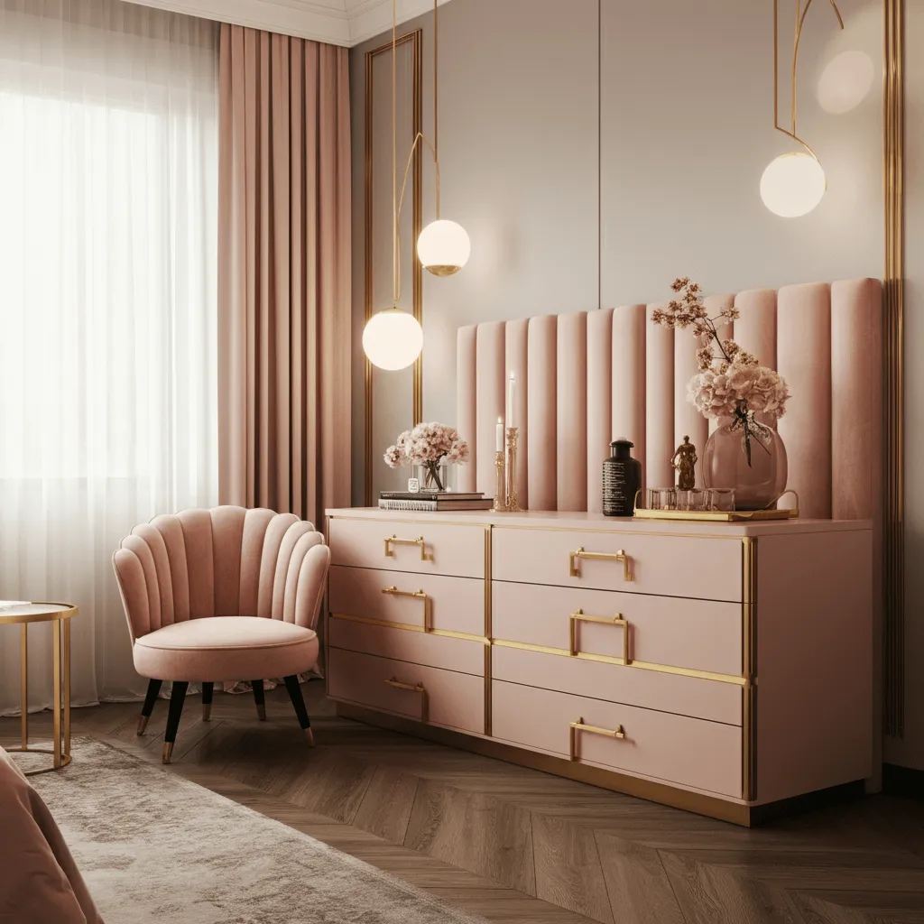 Pink Upholstered Furniture