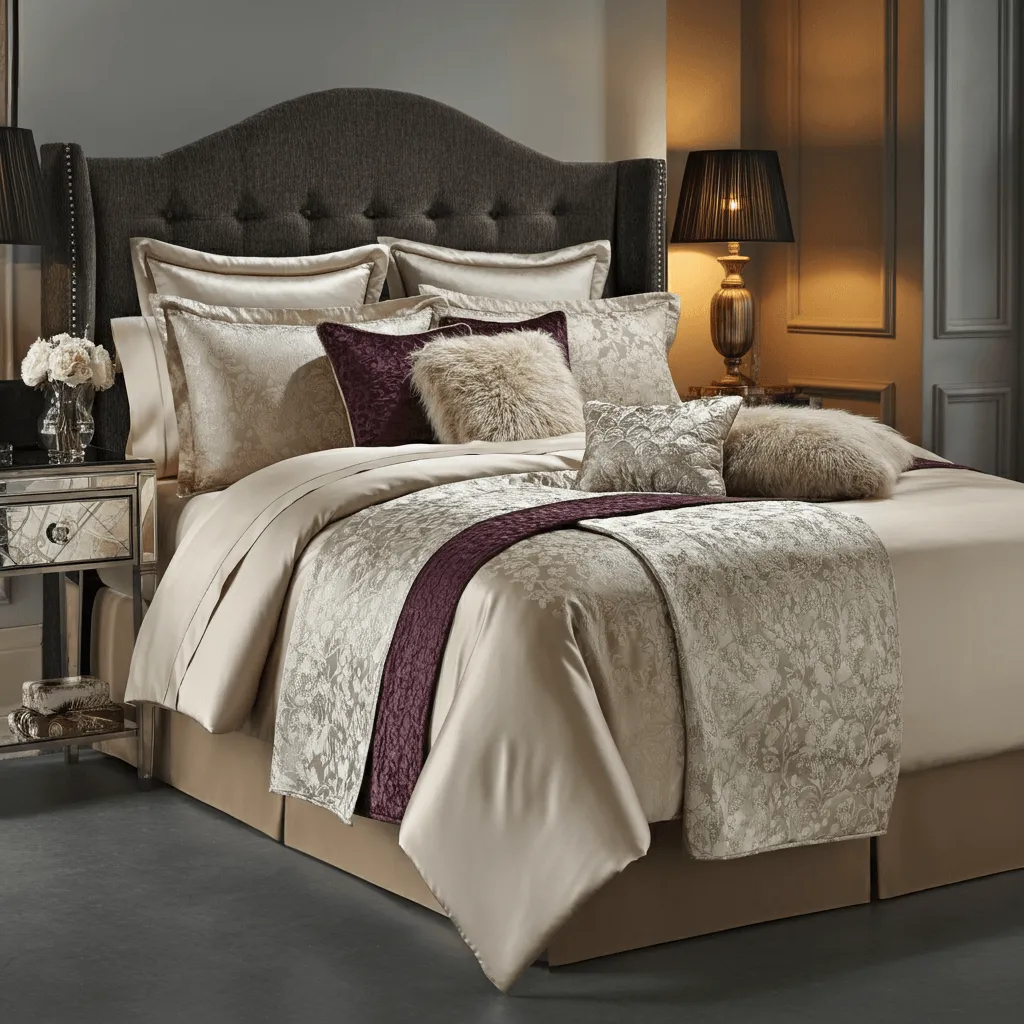 10 Boudoir Bedroom Ideas That Feel Romantic, Bold & Luxurious 5 Plush Bedding