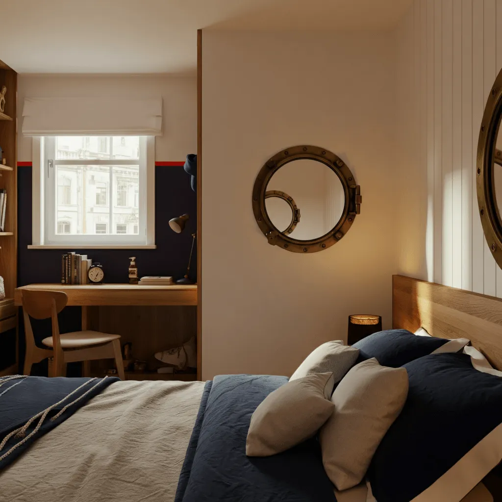 Porthole-Style Mirrors