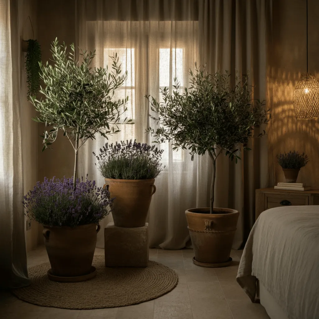 Potted Plants Bedroom