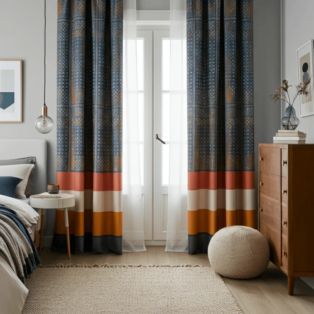 Printed Curtains for Statement