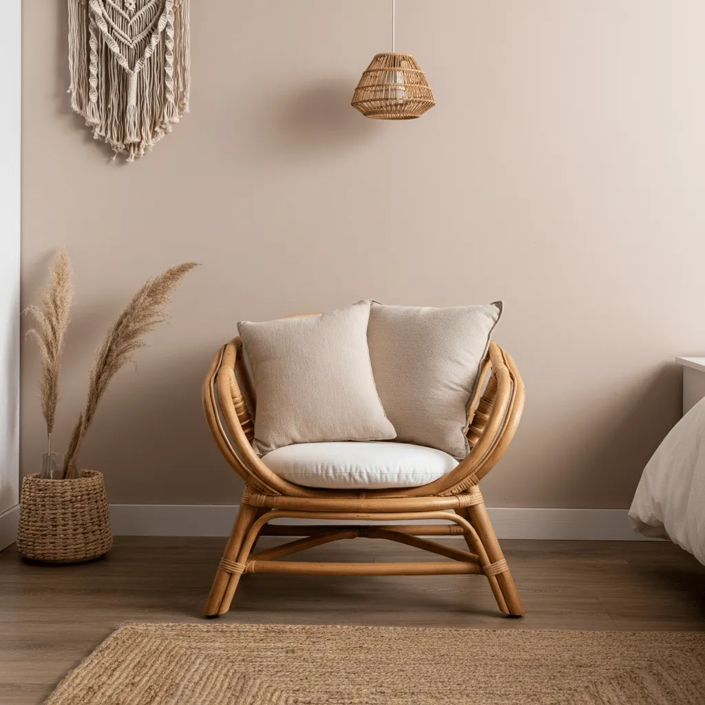 Rattan Accent Chair