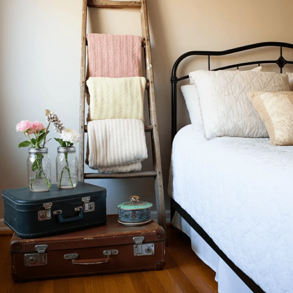 Repurposed Decor Bedroom
