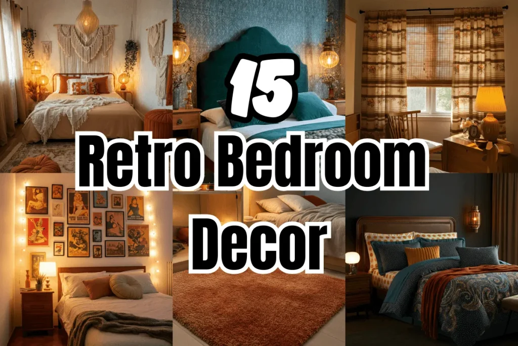 Retro Bedroom Decor