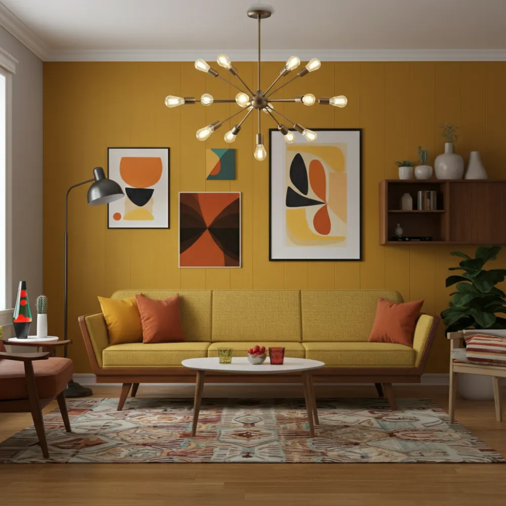 Retro Living Room