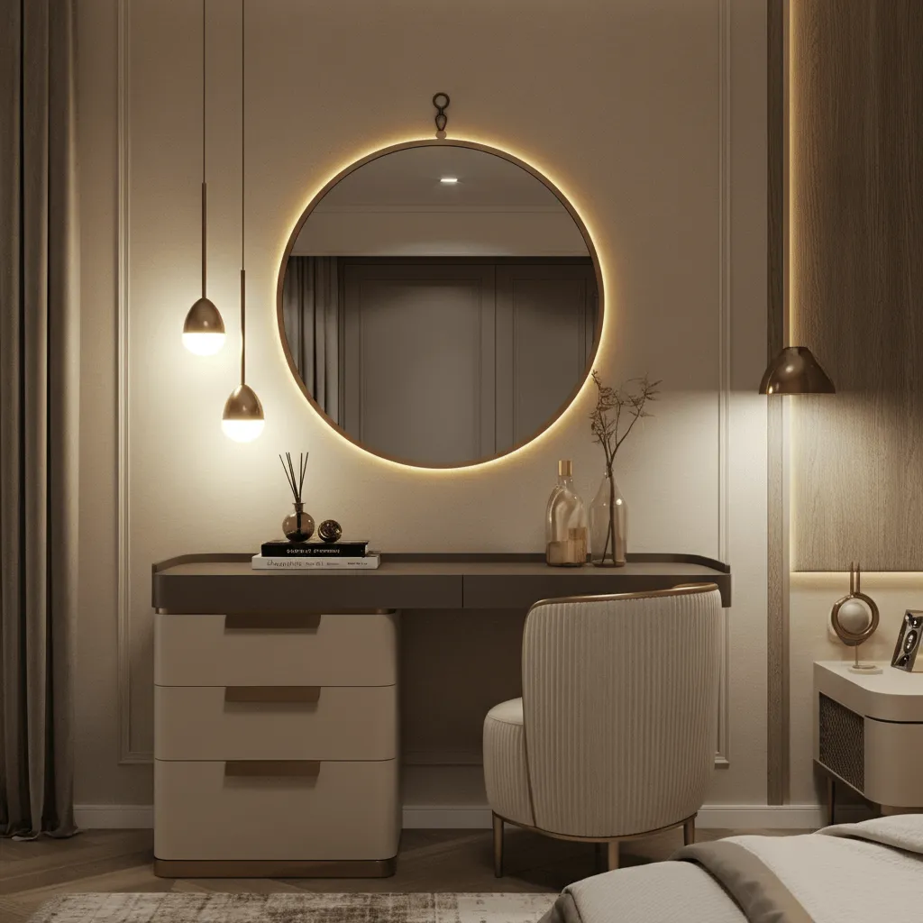 Round Mirror Decor