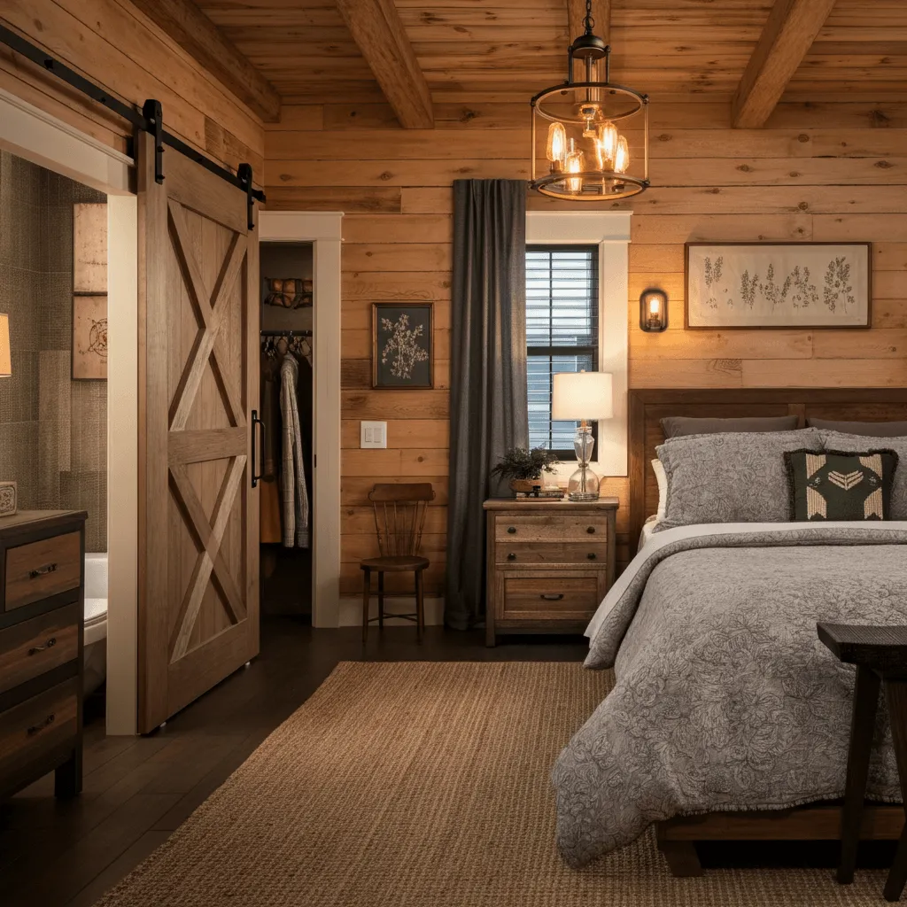 Rustic Farmhouse Bedroom