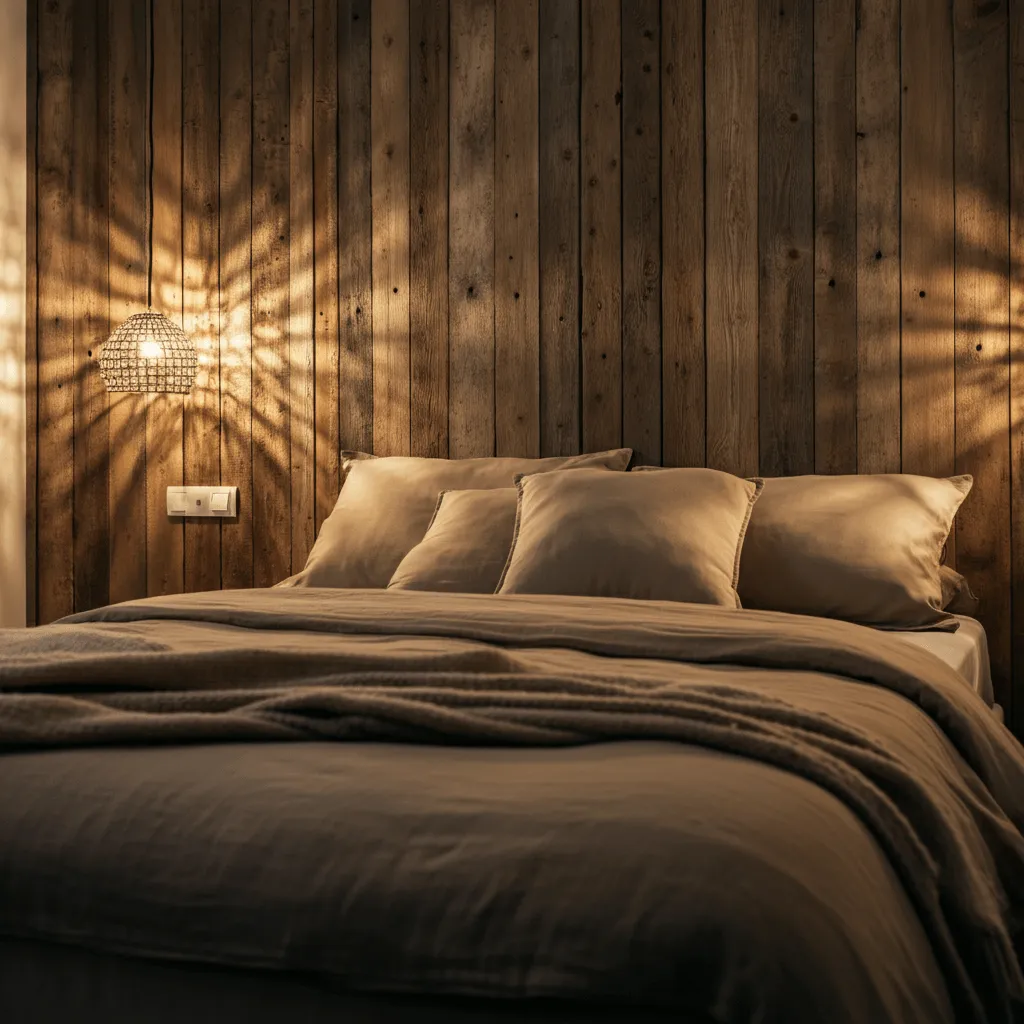 Rustic Reclaimed Wood Bedroom