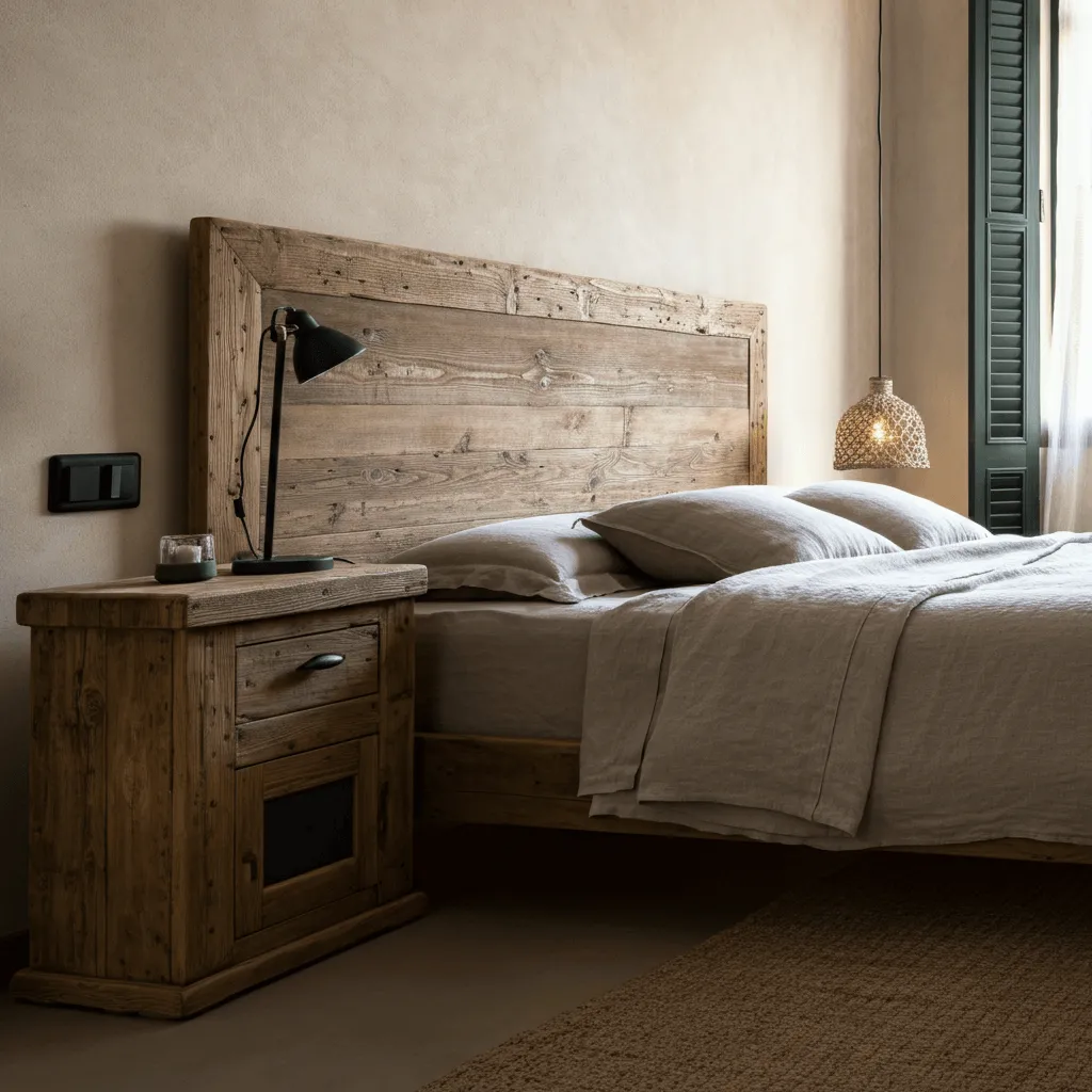 Rustic Wooden Bedroom