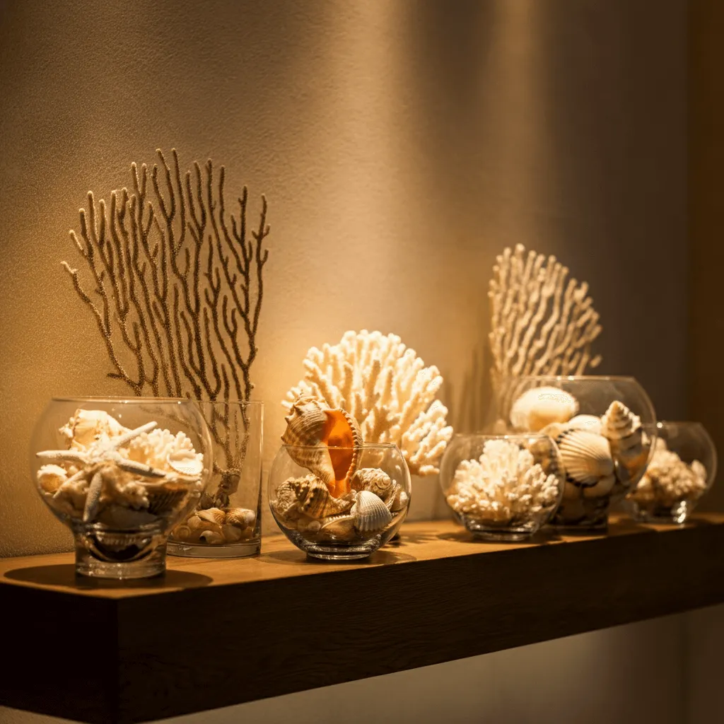 Seashell and Coral Decorations