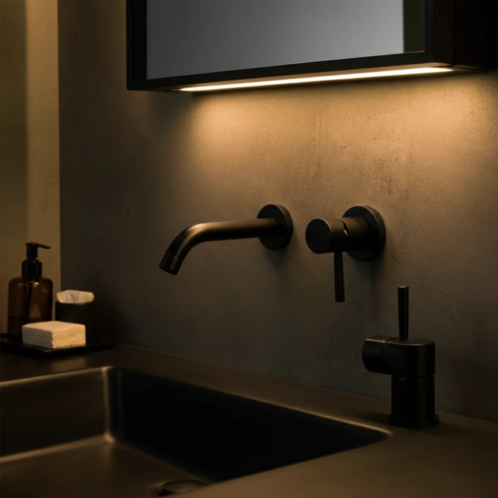 Sensor-Activated Fixtures Bathroom