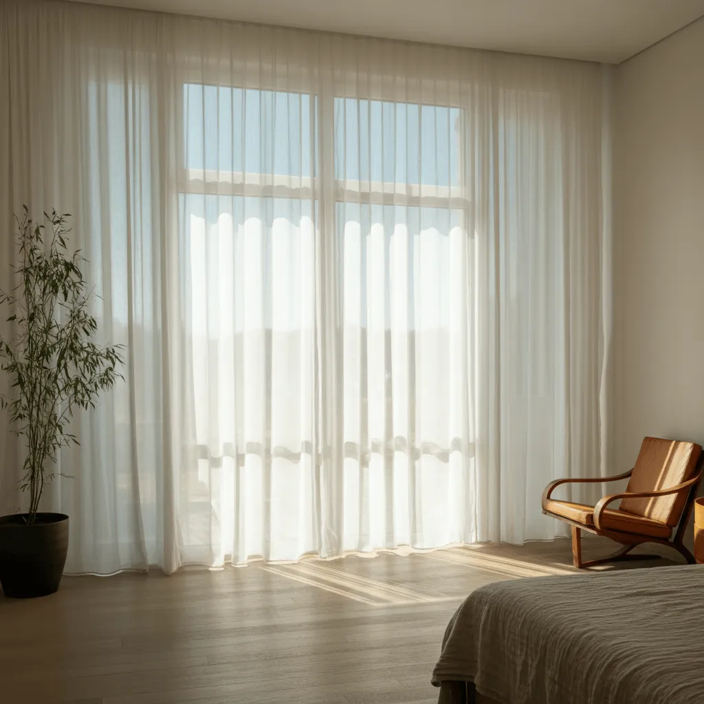 Sheer Curtains Airy Ambiance
