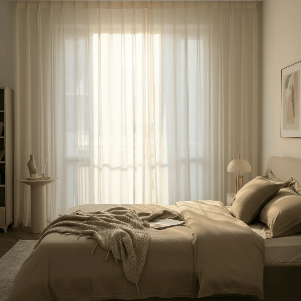 15 Romantic Bedroom Decor Ideas to Transform Your Space 10 Sheer Curtains Elegance