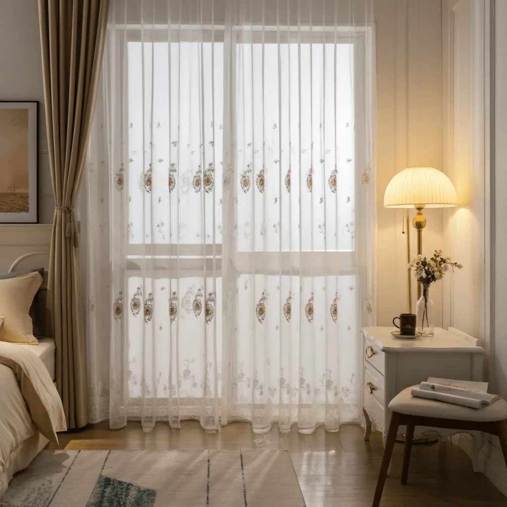 Sheer Curtains with Privacy