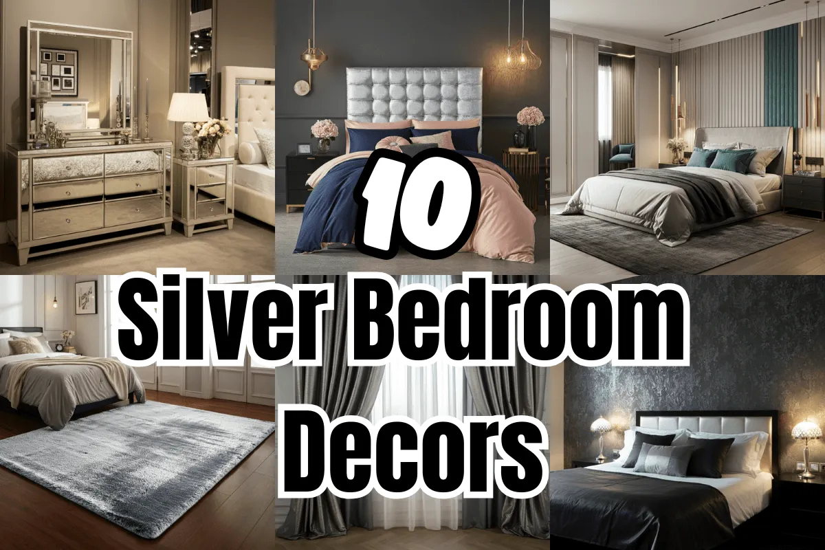 Silver Bedroom Decors