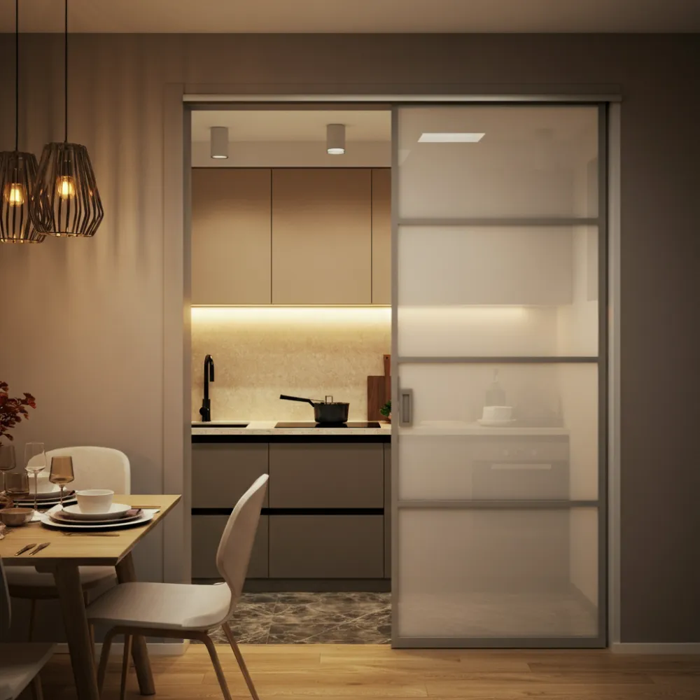 Sliding Doors Kitchen