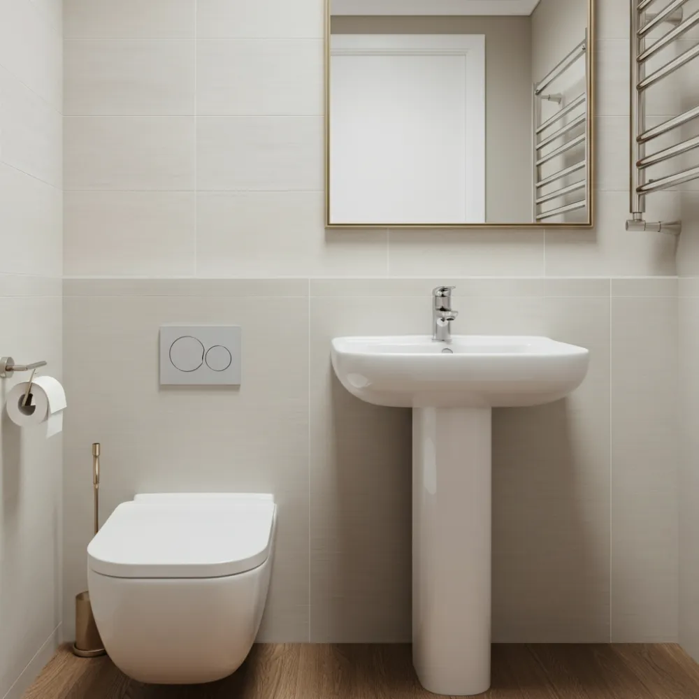 Slimline Fixtures Bathroom 
