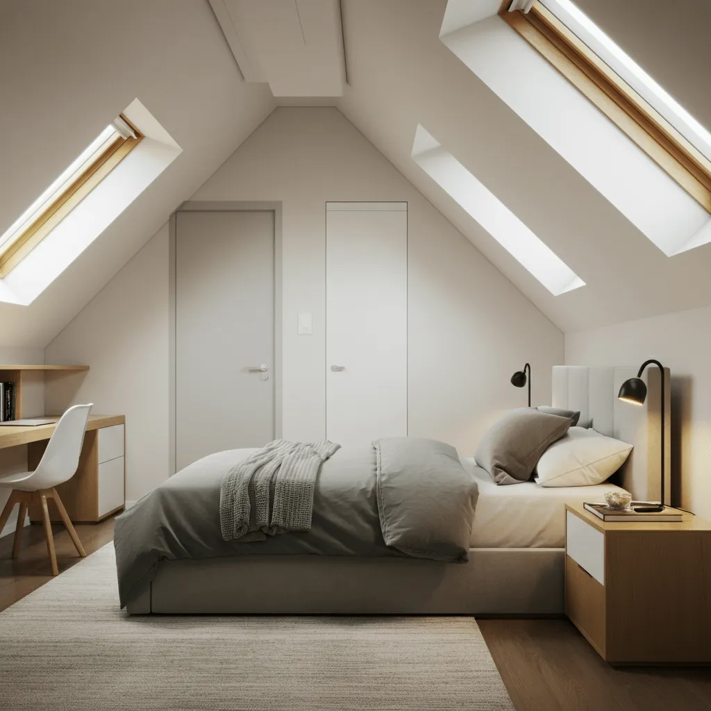 Smart Layout Strategies for Slanted Ceiling Bedrooms
