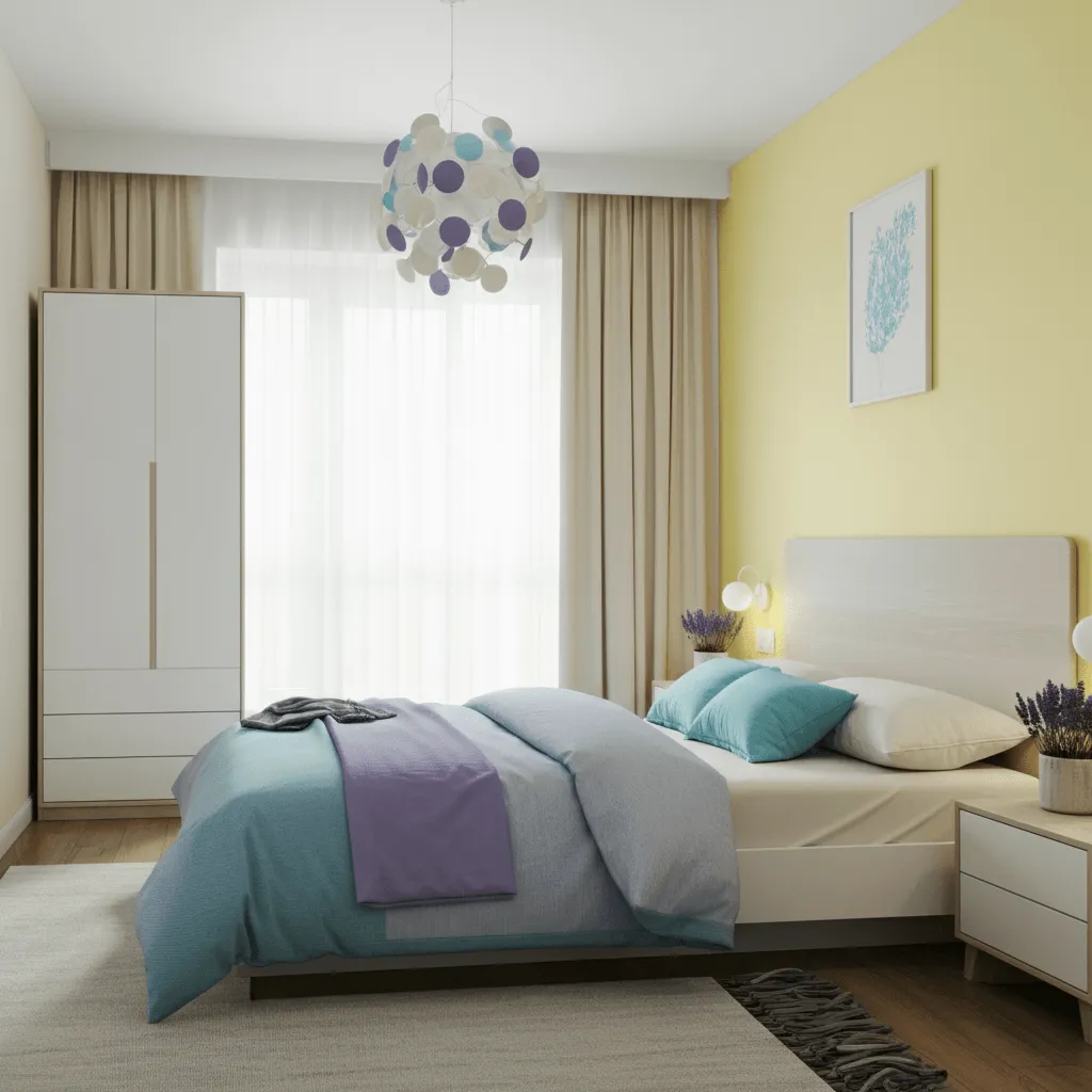 Soft Lemon Bedroom