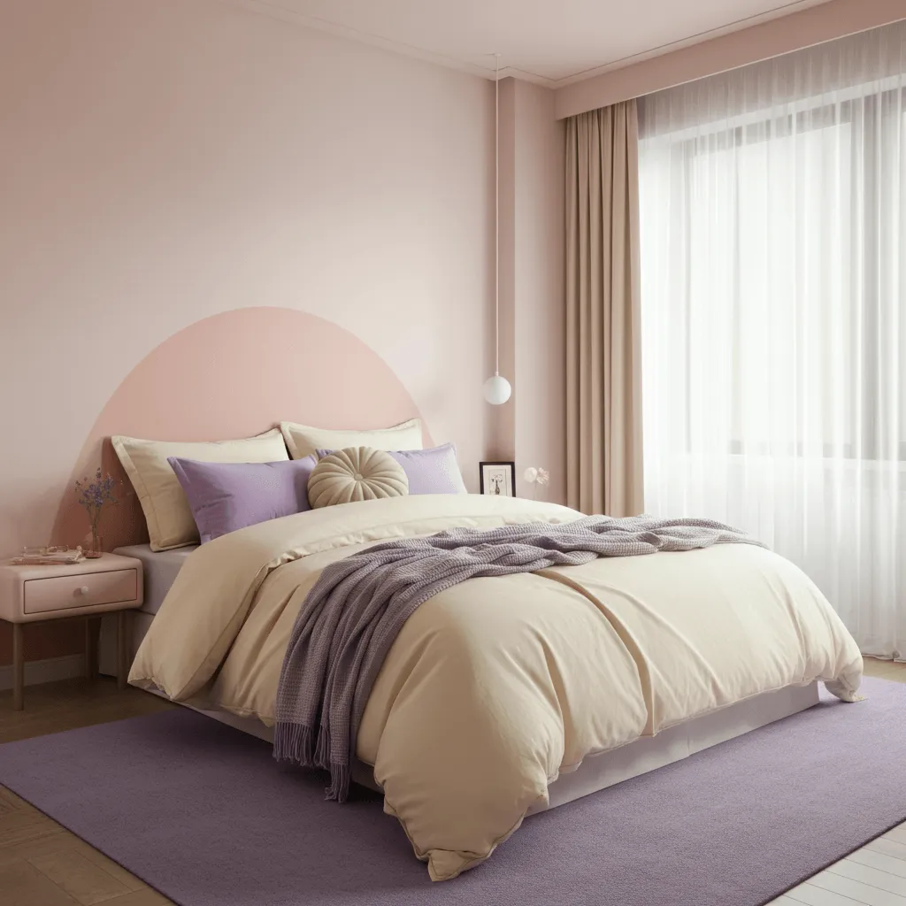 Soft Pastel Bedroom