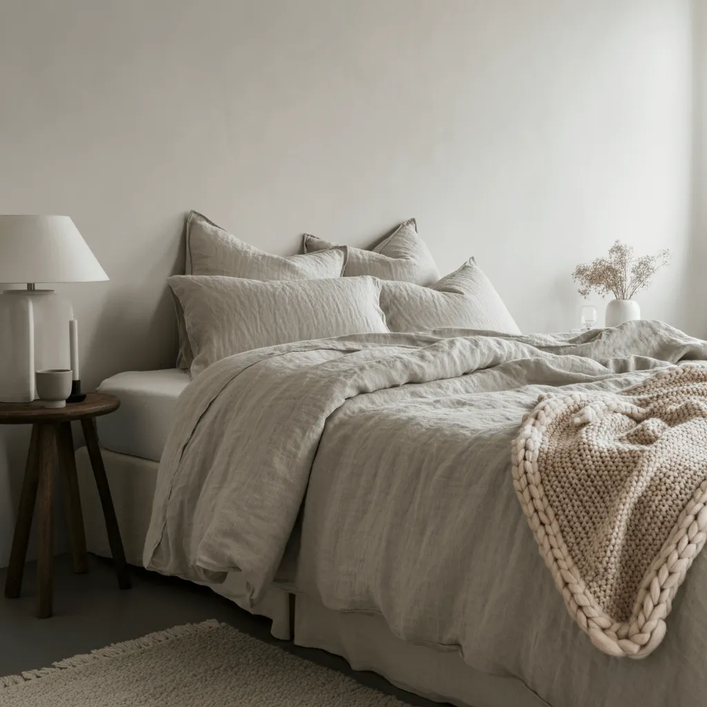 14 Zen Bedroom Decor Ideas for a Serene Sanctuary 8 Soft Textures Bedroom