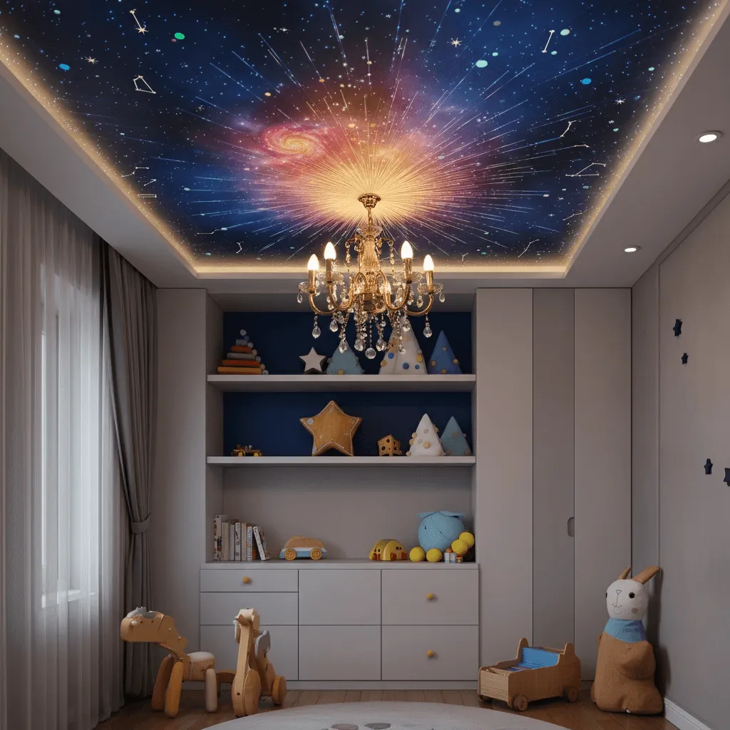 Starry Galaxy Ceiling