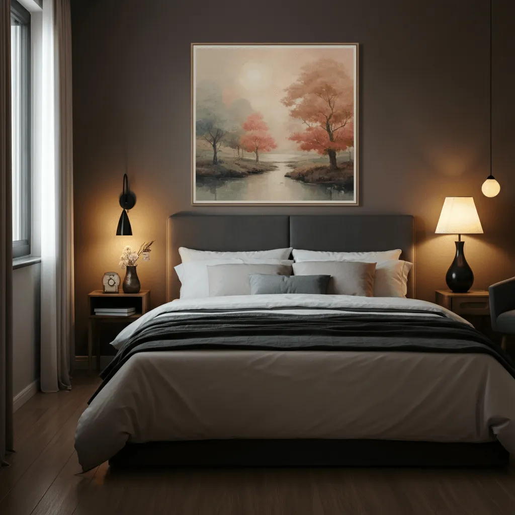 15 Romantic Bedroom Decor Ideas to Transform Your Space 12 Statement Artwork