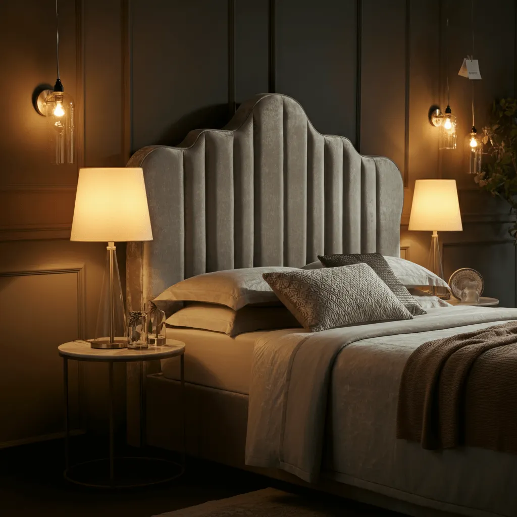 Statement Headboard Bedroom