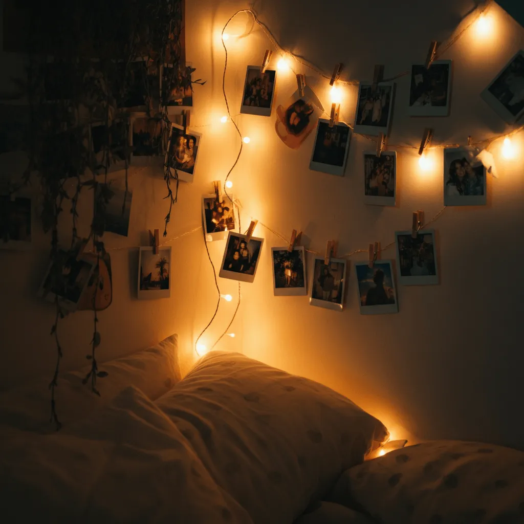 String Photos Display