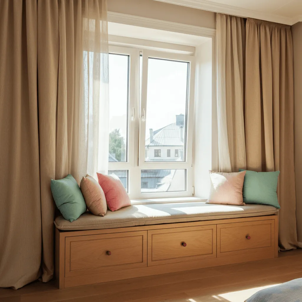 Stylish Window Seat Retreat