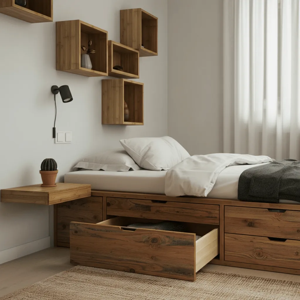 Sustainable Storage Bedroom