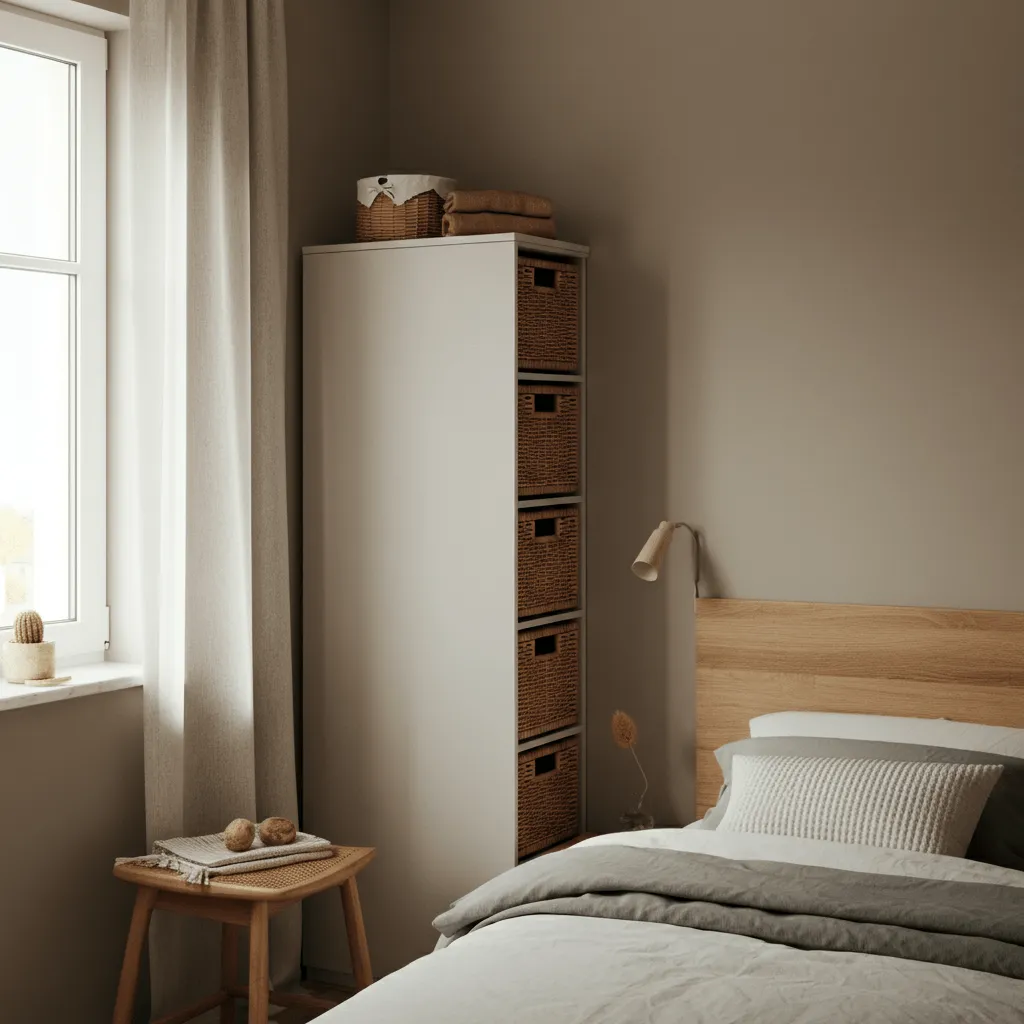 Tall Slim Storage Cabinet