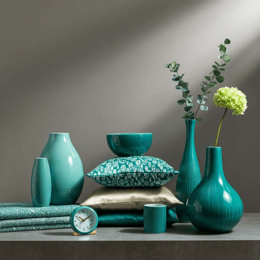 Teal Decor Accents