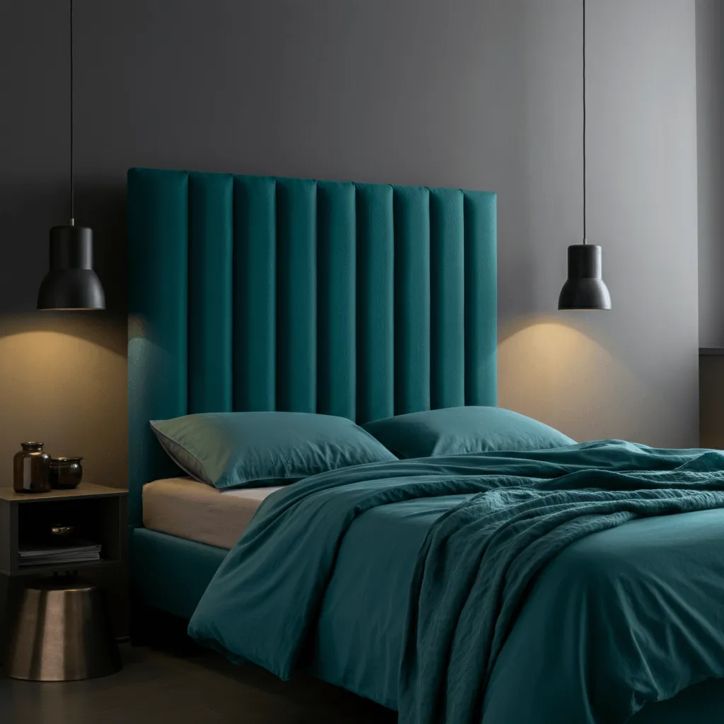 Teal Headboard
