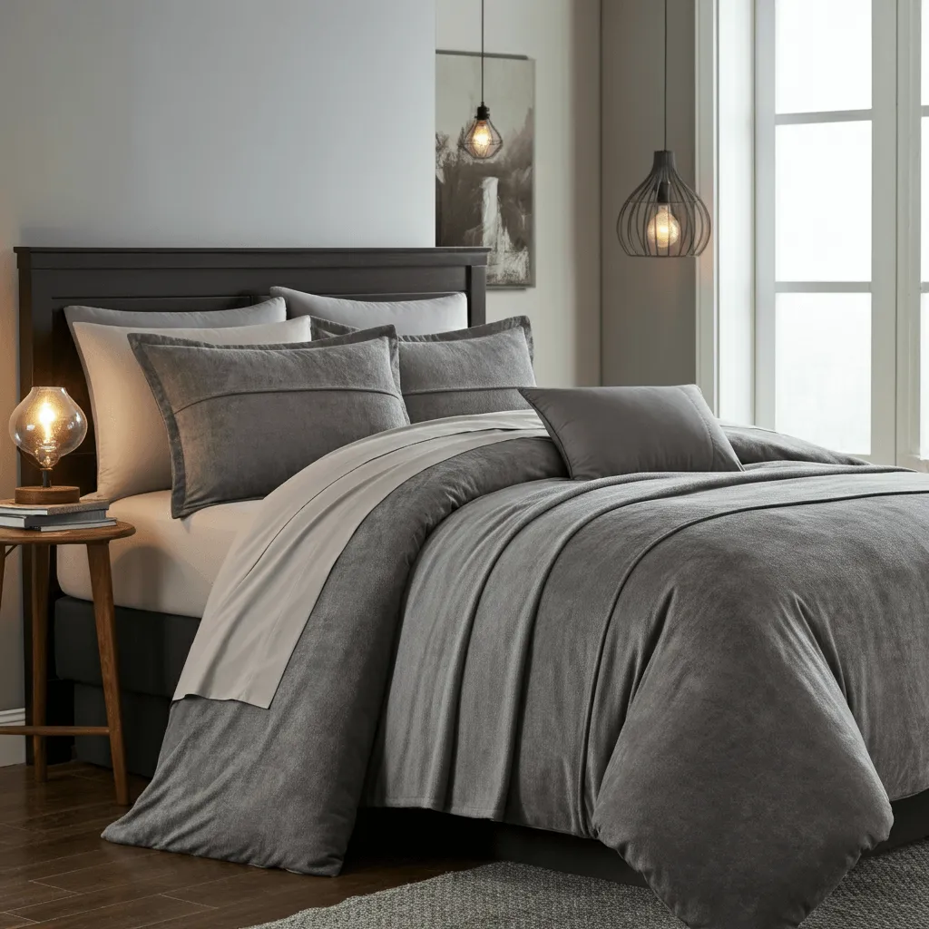 Textured Bedding Bedroom